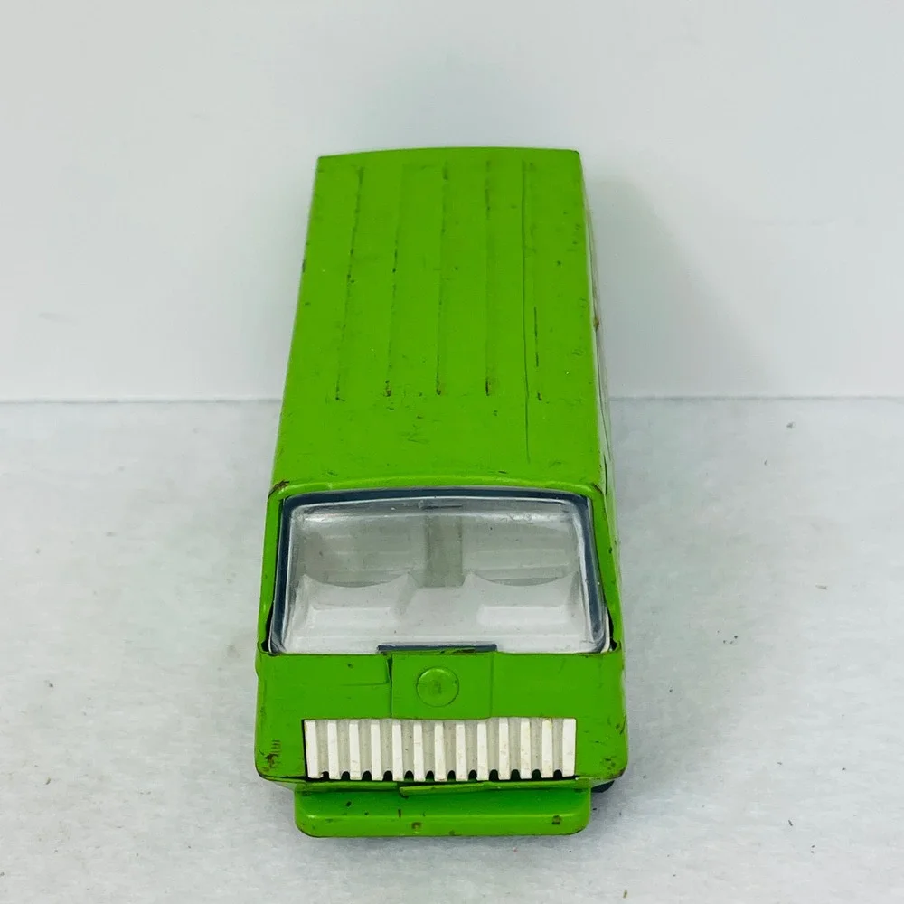 Vintage Tonka Snap Dragon Van Lime Green Metal Diecast USA 55450 Retro Toy